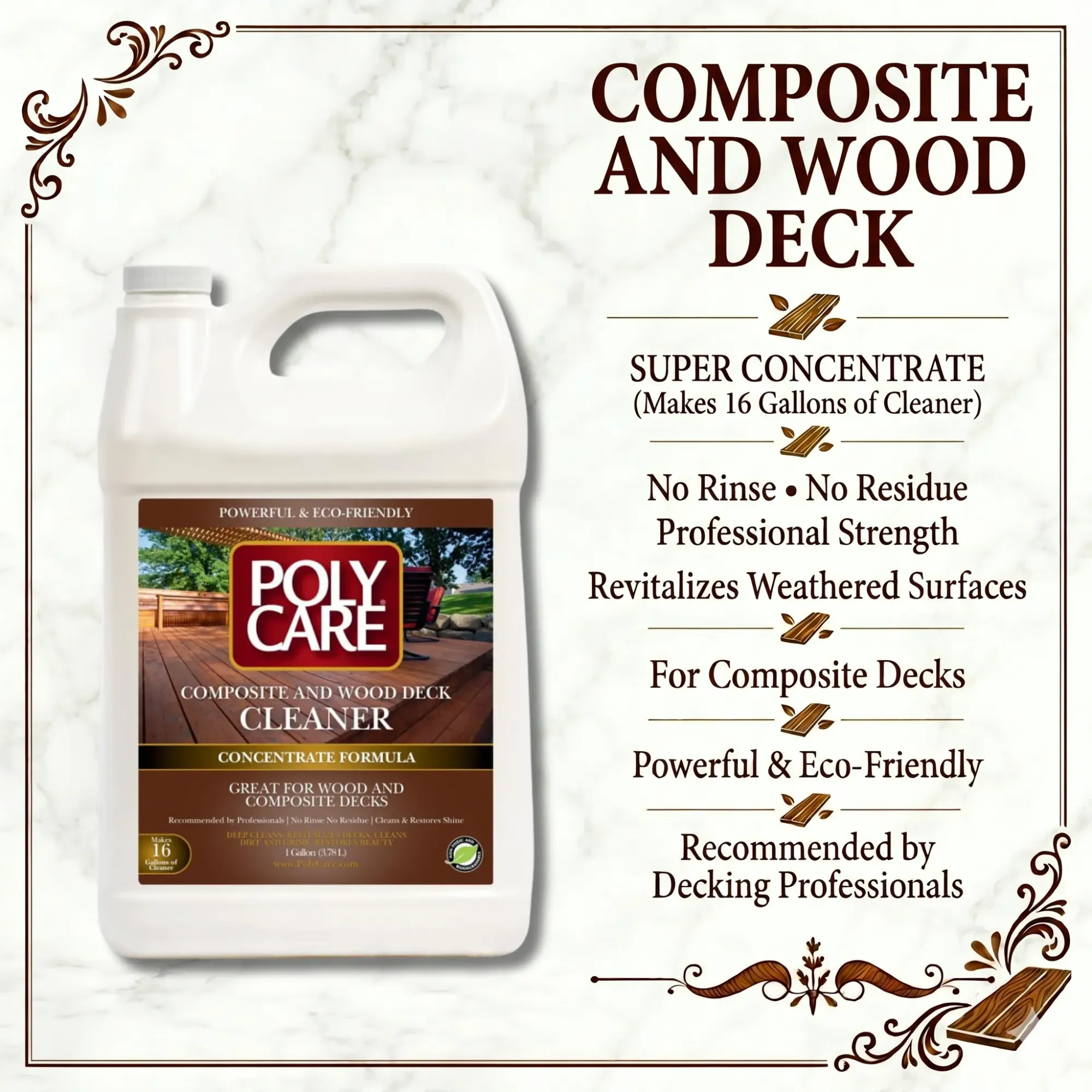 PolyCare PolyCare Deck Cleaner Concentrate